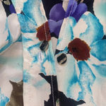 None 1980’s vintage handmade floral blouse Photo 8