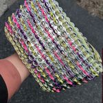 Colorful Crochet Clutch Yellow Photo 3