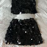 Muche & Muchette Black Sequence skirt set Photo 0