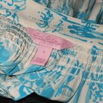 Lilly Pulitzer  Womens La Via Loca Captain‎ Silk Elsa Blouse Small Photo 3