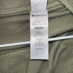 Athleta ETHEREAL COCOON WRAP OPEN CARDIGAN SWEATER Shadow Olive Size XXS / XS Photo 7