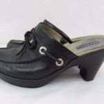 Sperry  Top Sider Womens Shoes Loafer Heels Black Photo 2