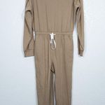 Kindred New Tree Tan Cozycore Jumpsuit Size Medium Photo 0
