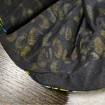 Handmade Blue and Yellow Bell Sleeve Peplum Hem Top Photo 3