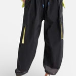 FREE PEOPLE MOVEMENT Spring Forward Cargo Balloon Pants in Black Combo, XL Photo 0