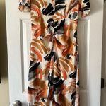 Zoe and Claire midi dress, size small Orange Photo 2