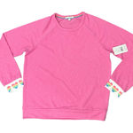 P.J. Salvage  Pink Rainbow Heart Long Sleeve Soft Jersey Tee size M NEW Tags Photo 0