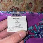 Old Navy Purple and Blue Paisley Bikini Bottom Photo 2
