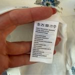 Bardot  Cello Ring Detail Floral Mini Dress White Blue 12 Photo 6