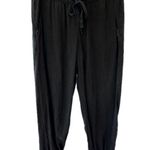 Bella Dahl Vintage Black 100% Tencel Lyocell Easy Drawstring Jogger Photo 6