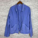 Fresh Produce  Periwinkle Blue Starfish Zipper Cotton Jacket Photo 1