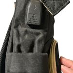 Mommy love You black diaper bag backpack with changing station, new no tags Photo 2