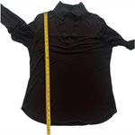 COS  Women’s Long Sleeve Collared Blouse Top L Brown Workwear Minimalist Office Photo 4