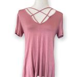 West Coast Love NWT Womens  Cage Front Top - Sz S Photo 0