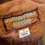 Johnny Was  Aimee Puff Sleeve Peasant Top In Pink Floral embroidered Size Small. Photo 9