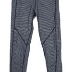 Calvin Klein Calvin Klein Performance Navy Stripe Fold Over Leggings S Photo 0