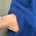 Appel VTG 80s 90s whimsical bears cabincore warm and cozy long zip house robe M Blue Size M Photo 5