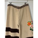 POL  Floral Embroidered Stretchy Waist Color Block Wide Leg Pants Size Large NWOT Photo 9