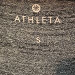 Athleta Black Space Dye Half Zip Pullover Photo 5
