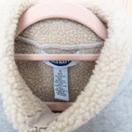 Old Navy Womens Sherpa Lined Vest Size M Gray Fleece Minimalist Cozy Apres Ski Photo 3