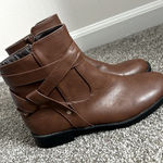 Glaze Brown booties Photo 0