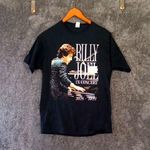 Fruit of the Loom Billy Joel Black Concert Graphic Tee 2021/22 Womens Medium Photo 0