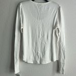 Paige Daniella White Long Sleeve Top, Size XL NWT Photo 5