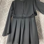 Finn and Clover  Long Sleeve Lace Black Romper Photo 5