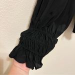 All Saints Stella Top, black, oversized, size 4US Photo 5