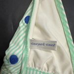 Vineyard Vines Preppy Designer 2 Piece Striped Green Polka Dot Bikini Medium Photo 10