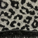 Lulla Extra wide Reversible long scarf or wrap Black Photo 7