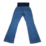 Signature Gold Levi's Maternity Bootcut Jeans Size XL Medium Wash Blue Stretch Photo 1