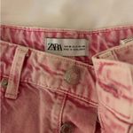 ZARA Pink  Denim Shorts Photo 2