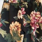 Vintage Y2K 90s Chapter One Black Flowered Pants Women’s Small Photo 10