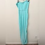 NWT Deme By Gabriella X Revolve Pearl Gown Long Dress Size M flaw Green Size M Photo 6