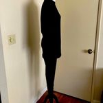 Two Piece Long Sleeve Shirt Top Pants Joggers Set Black Photo 3