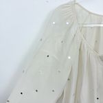 Club Monaco Silk Mirror-Embellished Drop Waist Dress Photo 3