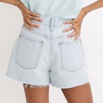 Madewell The Momjean Short in Fitzgerald Wash Light Wash Cutoff Women’s Size 24 Photo 2