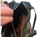 AZA Gothic Heart Bat Wing Backpack Black Lace Trim Faux Leather Mini Bag Purse Photo 12