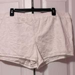 White Eyelet Lace Shorts Size XXL Photo 0