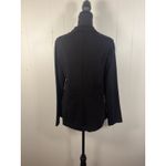 Betabrand Classic Blazer Jacket Black Ponte Stretch Knit Women's Size Large Photo 1
