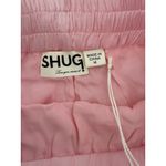Shug Lala Mini Skirt Skort 100% Silk Pink Medium NWT$299 Pink Photo 3