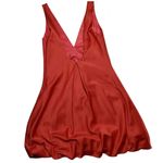 Arden B  Y2K Red Satin Bubble Dress Size: S Photo 3
