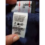 Vintage Beaded Embellished Maria Bonita Formal Event Blue Maxi Dress Women Large Photo 4