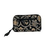 Vera Bradley  2008‎ "Caffe' Latte" Hope Toile Hidden Wristlet Wallet Brown Black Photo 1