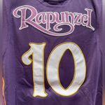 Her Universe Disney Tangled Princess Rapunzel Embroidered Women's Cropped Basketball Jersey Photo 8