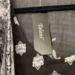 Tolani  Floral Print Surplice Wrap Blouse NEW Photo 2