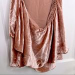 Alice + Olivia  by Stacey Bendet Rose Tan Velvet Blouse Ruffle Tank Top Size S Photo 9