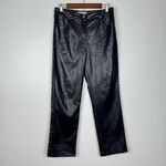 Avec Les Filles  Lettie Straight Faux Leather Pants Size Medium Photo 2