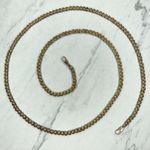 Gold Tone Skinny Chain Link Purse Handbag Replacement Strap ✨ Photo 0